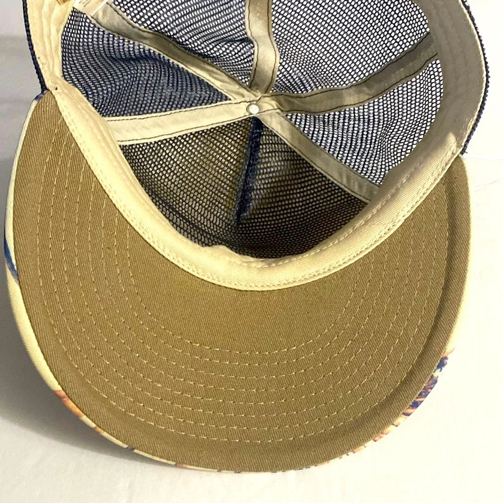 Original Penguin SnapBack Hat, Cap, Blue Sky, Palm trees, Novelty, OS, NWOT - Picture 5 of 13